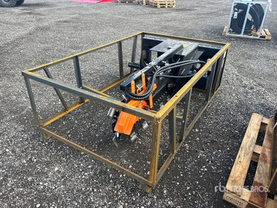 2026 Mower King ECSSCT72 Skid Steer Trencher