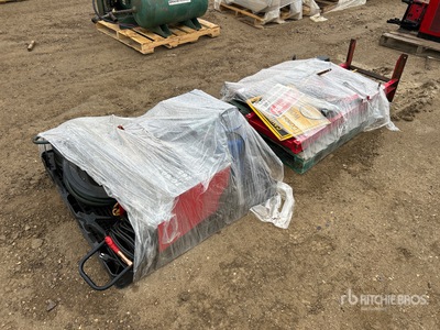 Quantity of (2) Pallets of Tools, Hose Reels Divers
