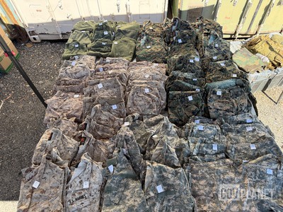 Lot of 84- Military Uniforms/ 30-Jacket/42 Bottom/12 Sweats -Ship Dims: 48 x 43 x 24 150lbs