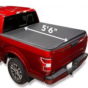 Leer FOLDITUP Soft Tri-Fold Truck Bed Tonneau Cover Easy Install (Unused)