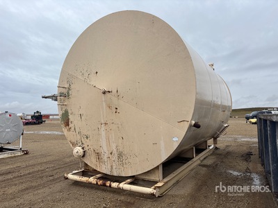 1991 400 bbl Skid Mounted Steel Tank