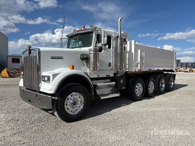 1998 Kenworth W900 14x4 Quad/A Dump Truck