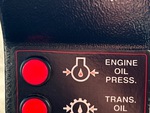 Control Station with Engine Oil Pressure