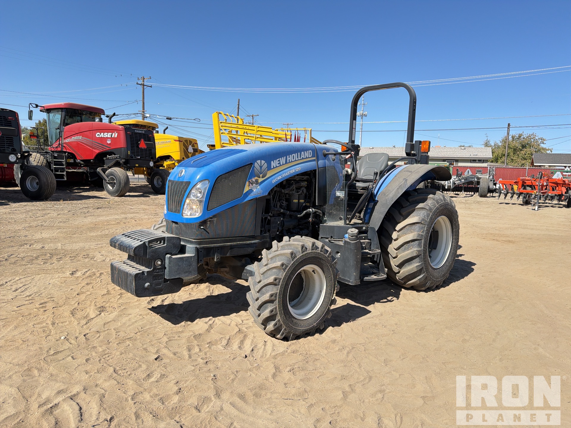 2021 New Holland Workmaster 120 4WD Utility Tractor