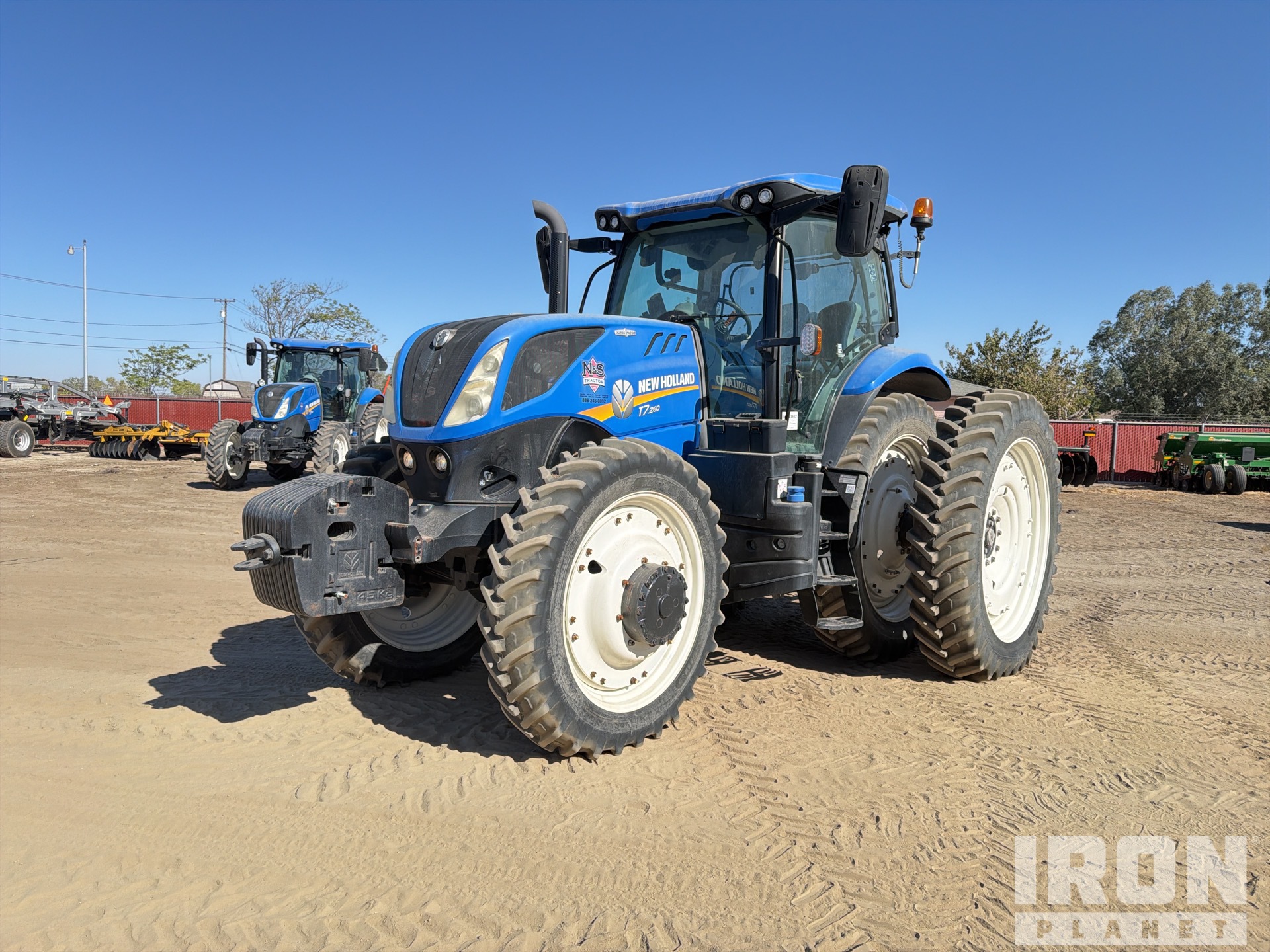 2022 New Holland T7.260 4WD-tractor