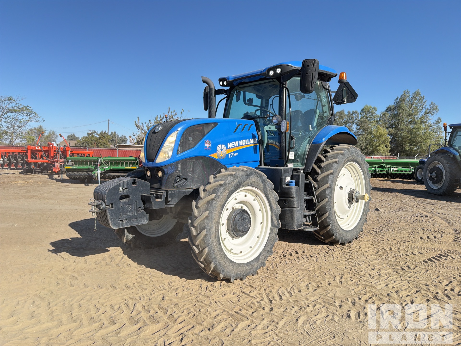 2022 New Holland T7,190 4WD-tractor