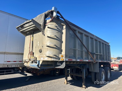 1974 Hill 22 ft T/A End Dump Trailer