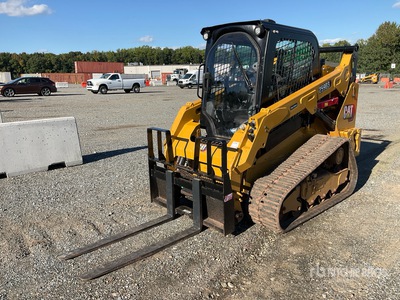 2020 Cat 259 D3 Two-Speed Chargeuse sur rails compacte