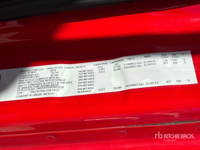 2019 Freightliner Cascadia 113 T/A Sleeper Truck Tractor