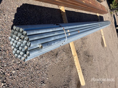 Quantity of (37) 2 3/8 OD 16 ft Steel