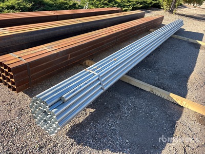 Quantity of (37) 2 3/8 OD 16 ft Steel