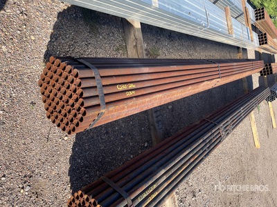 Quantity of (61) 1 7/8 OD 21 ft Steel