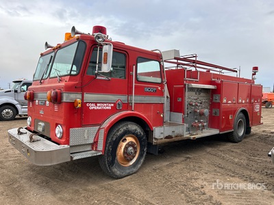1979 Scot Pierreville 4x2 Fire Truck (Inoperable)