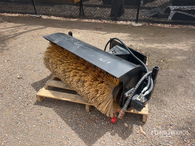 1100 mm Skid Steer Sweeper