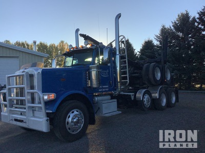 2014 Peterbilt 389 8x4 8x6 Log Truck