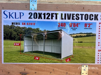 2026 SKLP SK-S2012 20x12Ft Livestock Szopa (Unused)