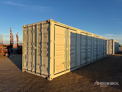 2026 40 ft High Cube Multi-Door Kontener magazynowy