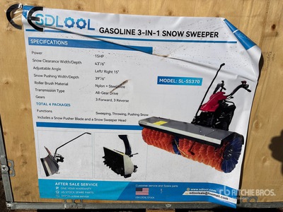 2026 SKLP SL-SS370 3-IN-1 Sneeuw blazer (Unused)