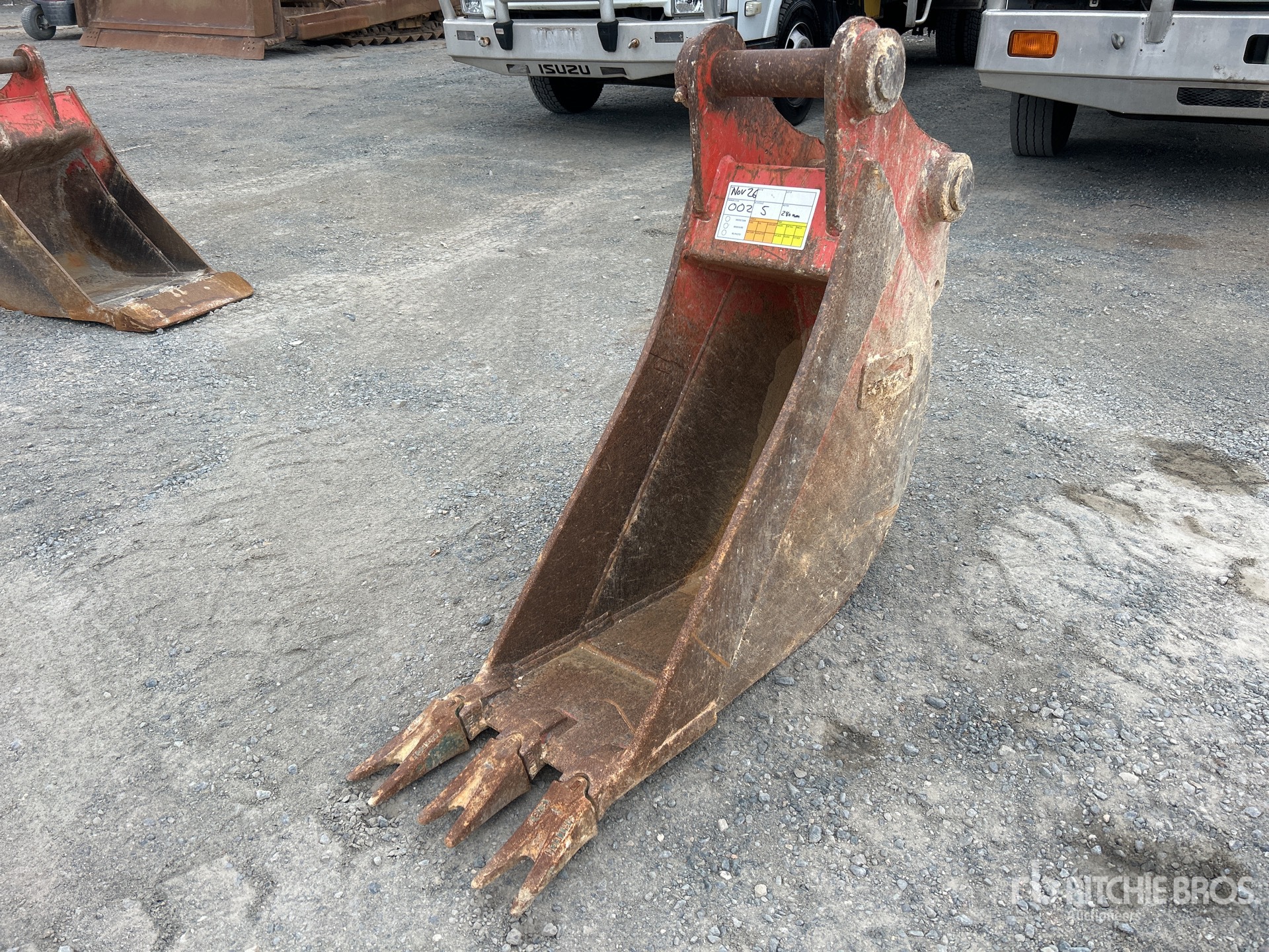 FIerce 280 mm Q/C Digging Excavator Bucket