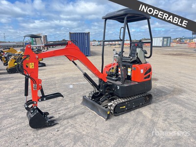 2026 CFG NT18LD Mini Excavator (Inoperable)