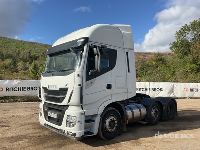 Iveco Stralis 460 LNG 6x2 Tri/A Sleeper Truck Tractor