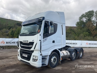 Iveco Stralis 460 LNG 6x2 Tri/A Sleeper Truck Tractor