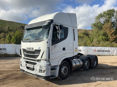 Iveco Stralis 460 LNG 6x2 Tri/A Sleeper Truck Tractor