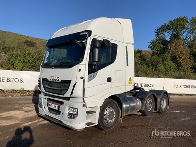 Iveco Stralis 460 LNG 6x2 Tri/A Sleeper Truck Tractor