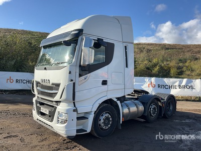 Iveco Stralis 460 LNG 6x2 Tri/A Sleeper Truck Tractor
