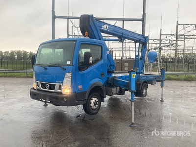 2017 Socage 20TJ 19.7 m on Nissan NT400 4x2 Bucket Truck