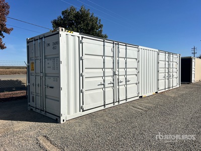 2026 40 ft High Cube Multi-Door Storage Container