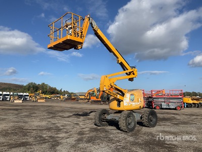 2014 Haulotte HA16PX 4WD Diesel Plataforma Elevadora Articulada