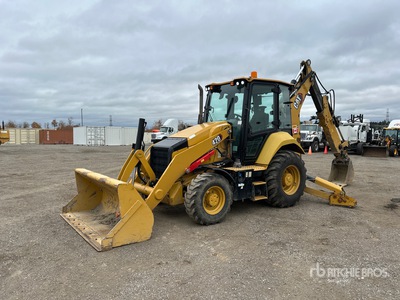 2023 Cat 420 4x4 を見 Backhoe Loader