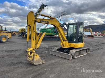 2015 Komatsu PC55MR Minikoparka