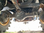 Drivetrain with Rear Drive Axle