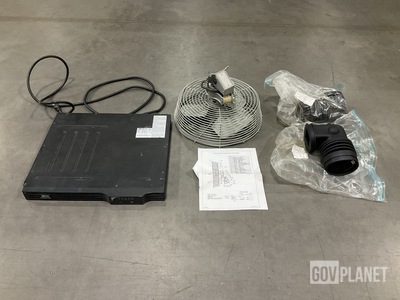 (5) Dust & Moisture Boots, (2) Fans, (1) Power Supply & Assorted Items