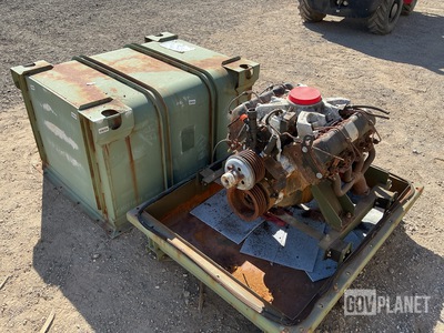 GM 6.2L Diesel Engine w/Shipping Container