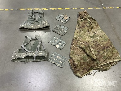(10) Fighting Load Carriers, (20) M4 Three Mag Pouches & Assorted Items