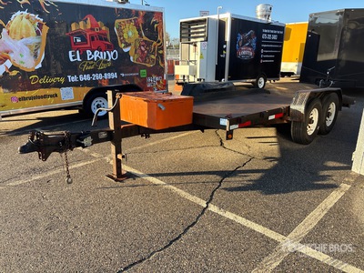 2003 Kaufman T/A 1 Car Open Car Carrier Trailer
