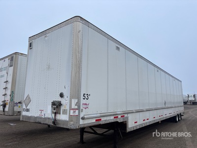 2014 Wabash 53 ft x 102 in T/A Gesloten aanhangwagen