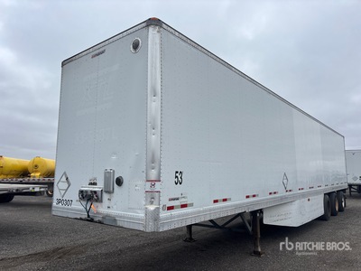 2012 Manac 53 ft x 102 in Tri/A Gesloten aanhangwagen