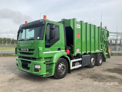 Iveco AD260S33X 6x2 Rear Loader Waste Collection Truck