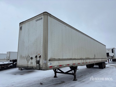 2014 Vanguard 53 ft x 102 in T/A Van Trailer