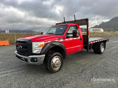 2011 Ford F-550 XL 4x4 Flatbed Truck