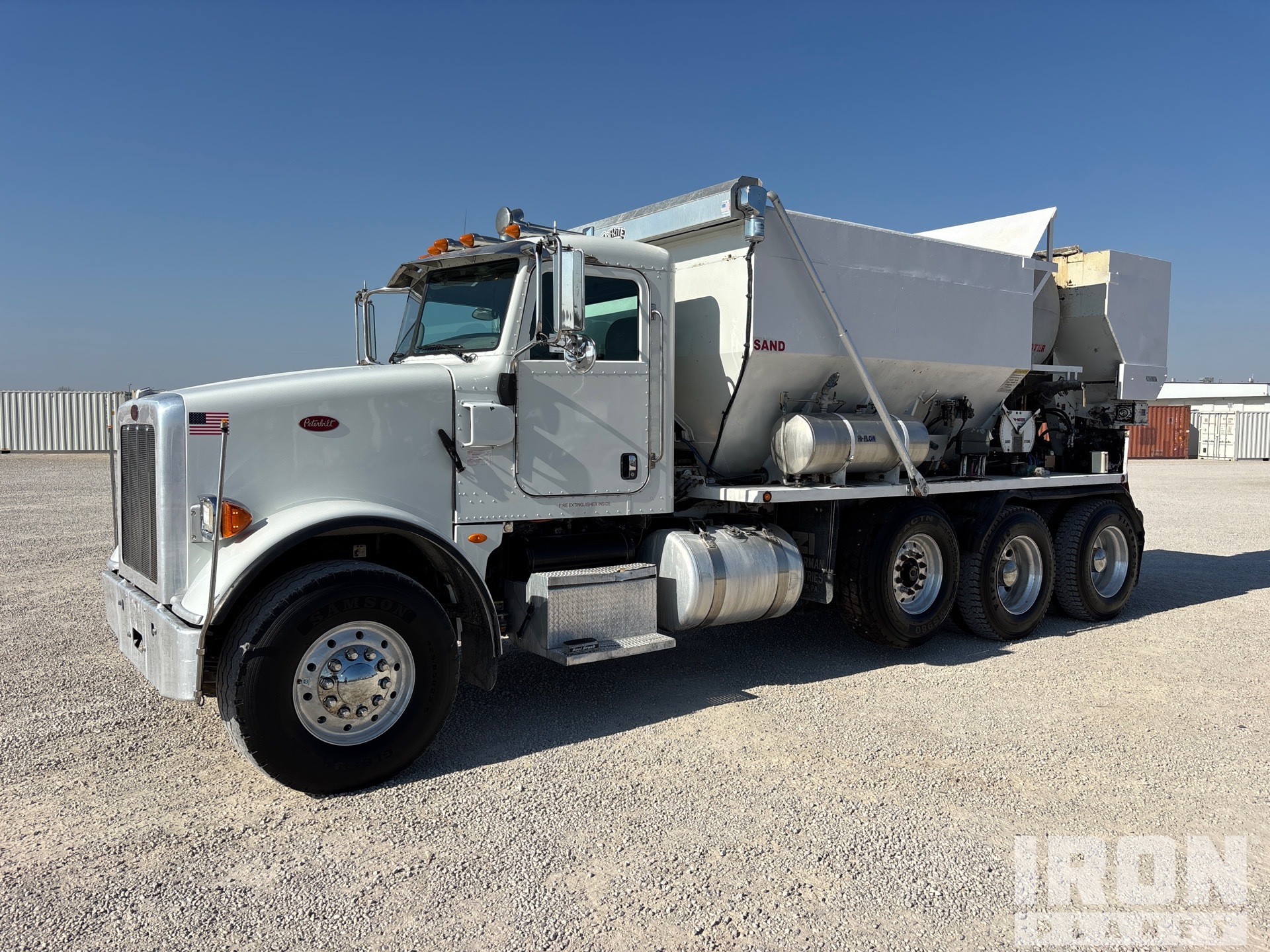 2014 Peterbilt 365 8x4 Volumetric Mixer Truck
