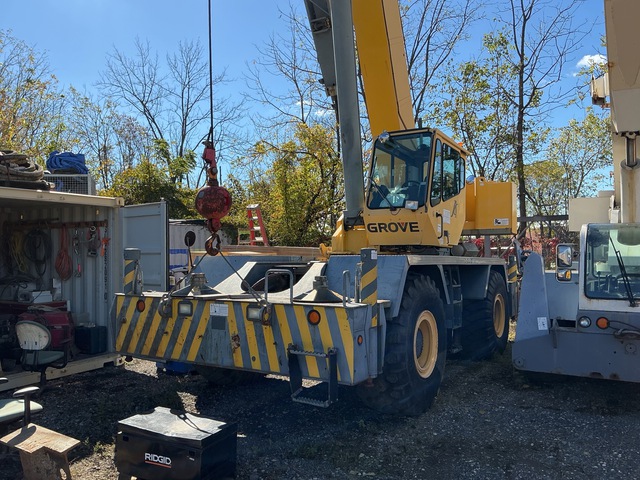 2008 Grove RT645E 90000 lb 4x4x4 Rough Terrain Crane (Inoperable) 2008 Grove RT645E 90000 lb 4x4x4 Rough Terrain Crane (Inoperable)