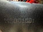 General Appearance with Frame Stamp Serial Number/VIN Photo