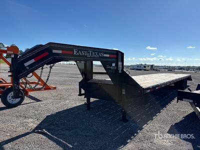 2025 East Texas T/A Gooseneck Equipment Trailer