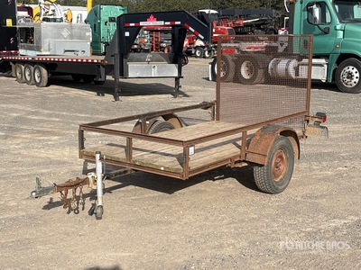 2018 Custom 8 ft S/A Trailer utilitario