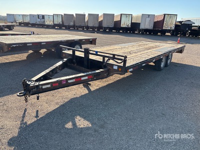 2019 Sure-Trac 20 ft T/A Flatbed Trailer